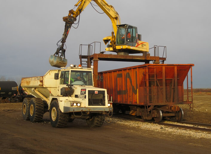 Transloading in action